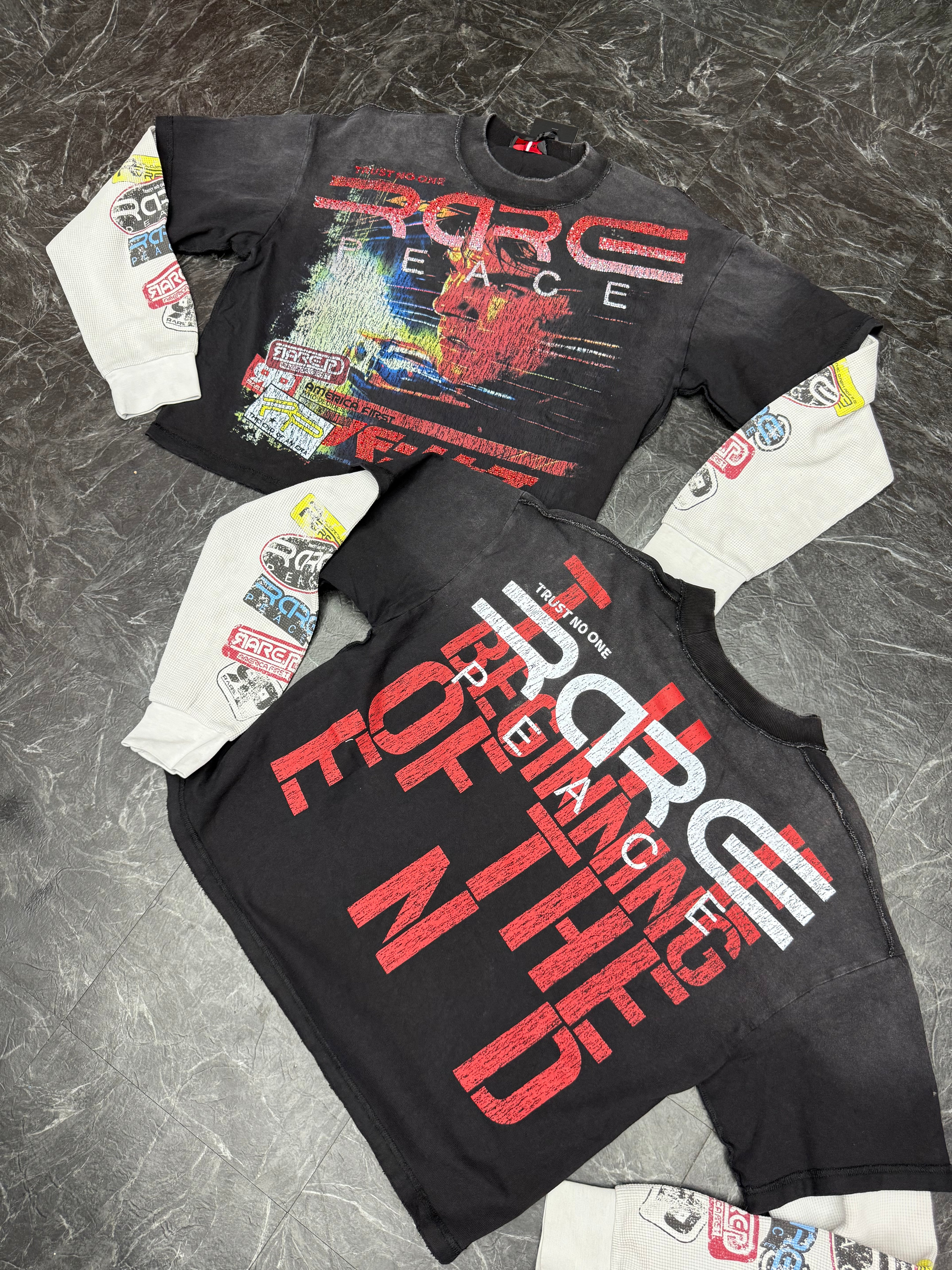 RED RHINESTONE THERMAL